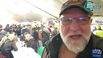 Dernier soirée de la CR09 sur le barrage du Tunnel de FOIX