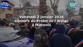 Acteurs Locaux d'Ariège mobilisés face à la DNC et au Mercosur ce vendredi 2 janvier à Foix en Ariège