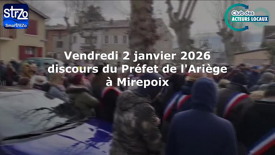 Acteurs Locaux d'Ariège mobilisés face à la DNC et au Mercosur ce vendredi 2  janvier à Foix en Ariège